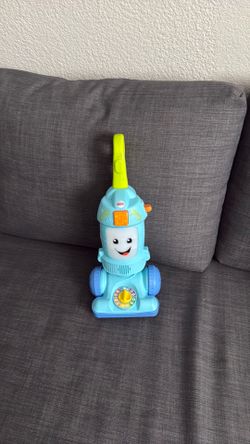 Fisher Price Blue Toy Vacuum