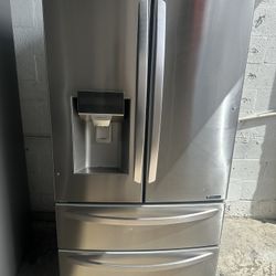 Stainless Steel Refrigerator, French Door Refrigerator, Nevera