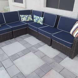 Bellanova 7 Piece Resin Wicker Patio Furniture Set