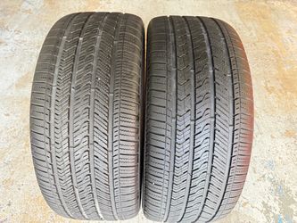 Two Tires 275/45/20 Bridgestone Alenza 01 Runflats with 75% Left BMW X5 used pair