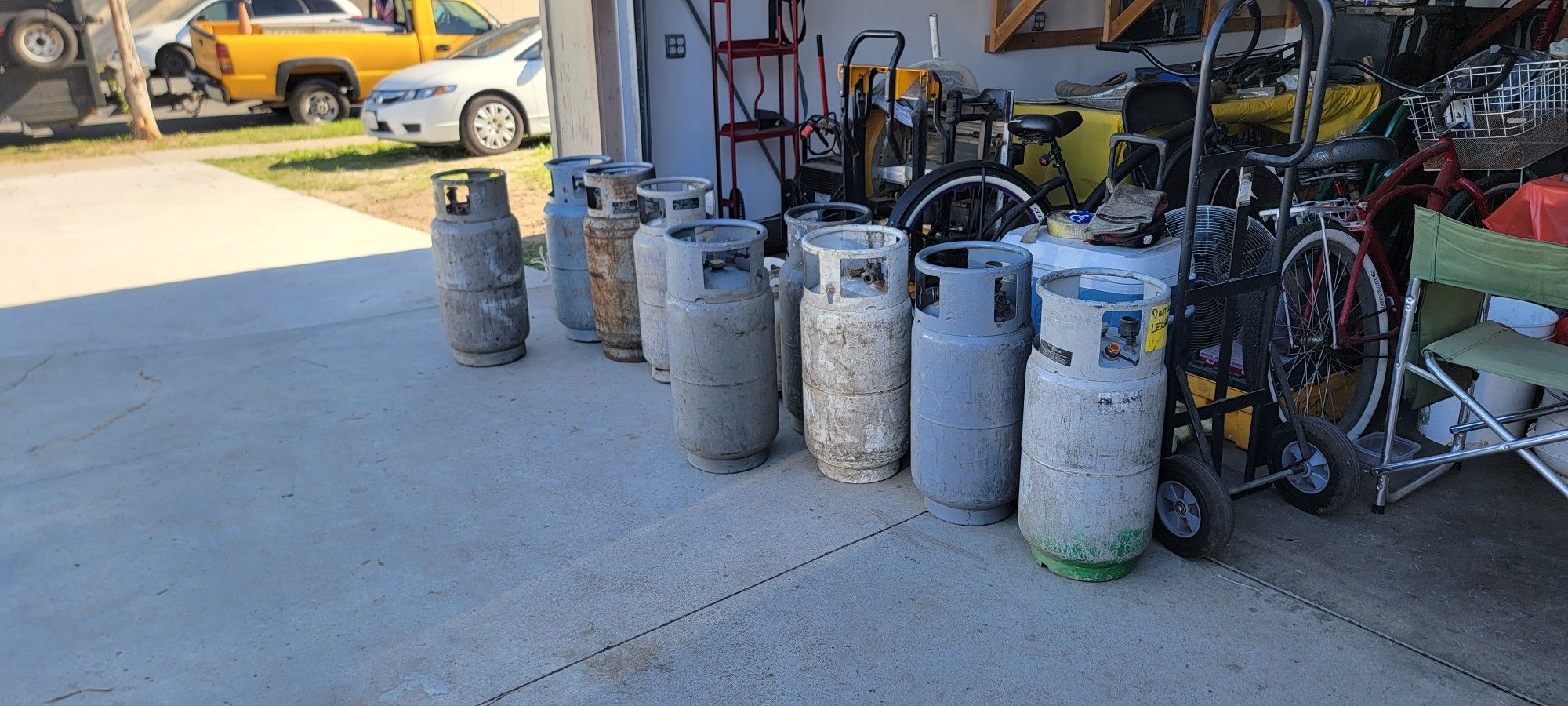 Forklift Propane Tanks Forklift Propane Cylinders 