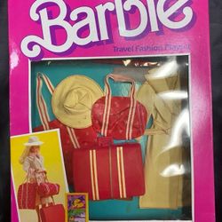Barbie Travel Fashion Playset Mattel 9264 Vintage 1984