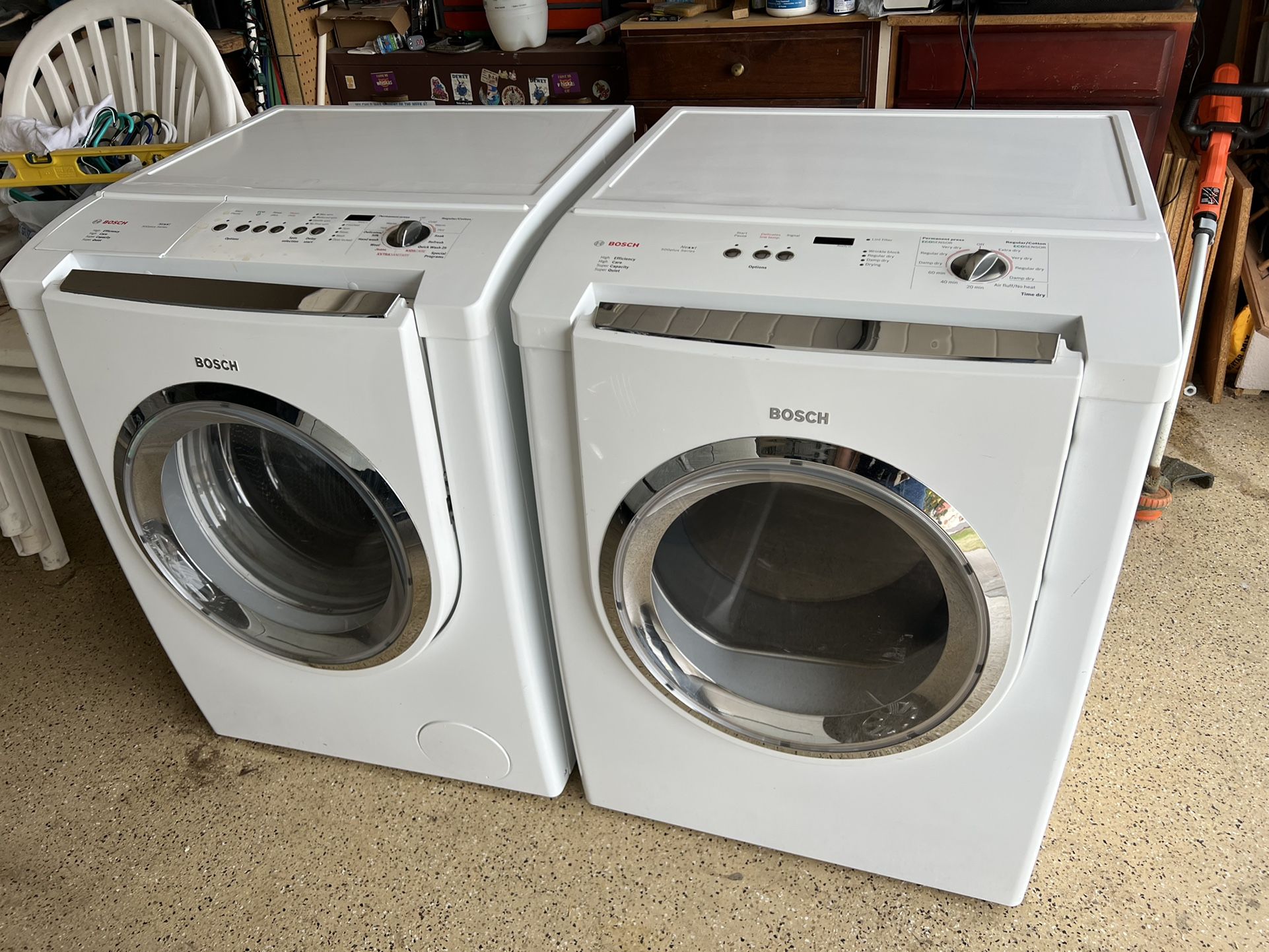Bosch NEXXT 500 Plus Series Washer N Dryer