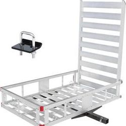 Cargo Carrier With Side Rails & Ramp