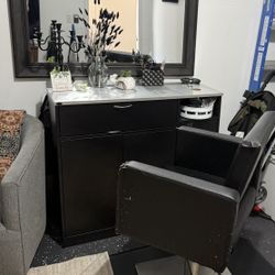 Mirror , Beauty Dresser & Chair