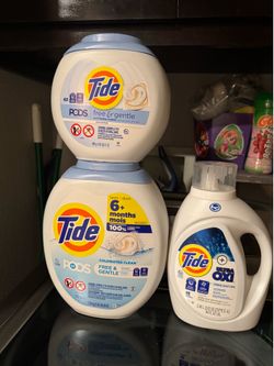 Brand new tide bundle all for ($40)(cash only)(price is firm)