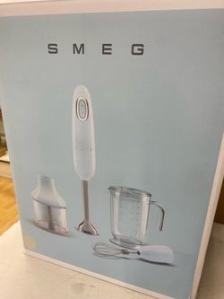 Smeg Retro Style Hand Held Immersion Blender Set w Accessories