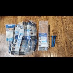 Tapcon Heavy Duty Concrete Screw S Anchors 1/2 x4" andSDS Plus 1/2"x88 Concrete hammer drill Bit .$15 Each. Available 9.