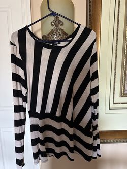 Premise long sleeve striped top