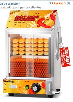 Hot dog warmer
