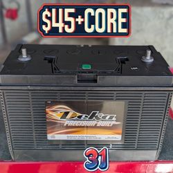 Truck Battery /  Group Size 31