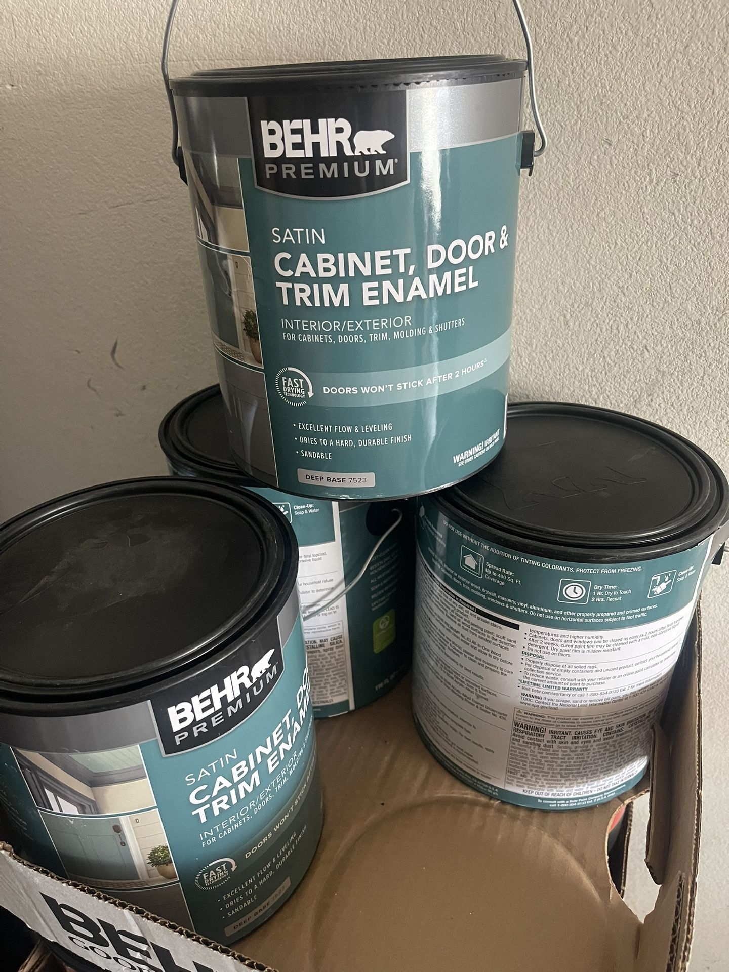 Behr Cabinet Door And Trim Enamel