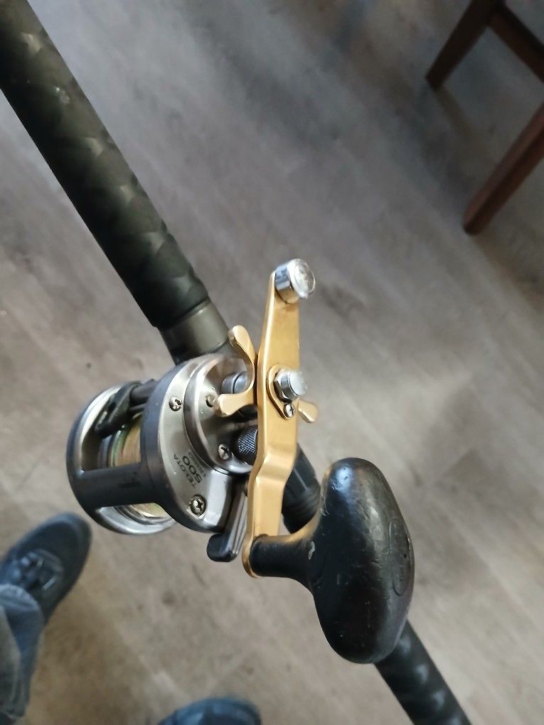 Daiwa Proteus Boat Rod With Shimano Tekoda Reel 500