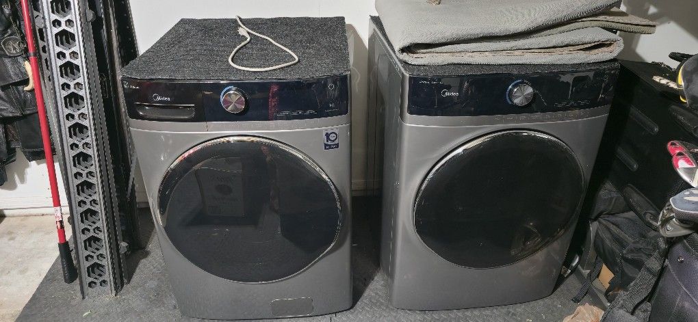 Midea Stackable Washer And Dryer, Large Capacity