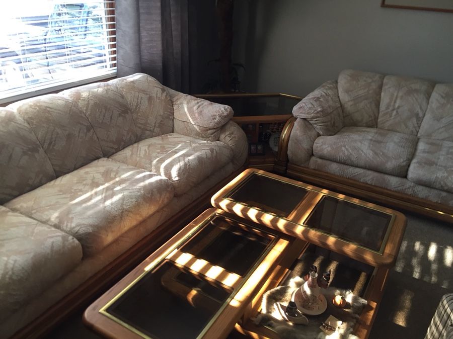 7pc Stratford Great Condition + 2 Don Ward Lamps