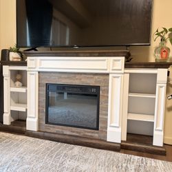 Fire Place TV Stand