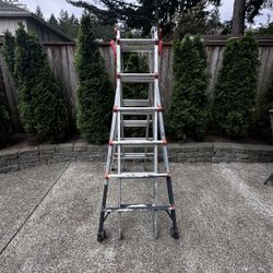 Little Giant  Xtreme Aluminum Multipurpose Ladder, 300 lb. Load Capacity