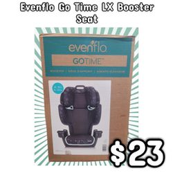 NEW Evenflo Go Time LX Booster Seat: Njft 