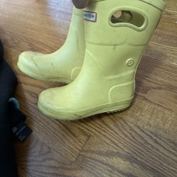 Yellow Hunter Rain boots 