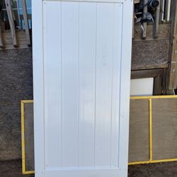 Vinyl Privacy Gate 3’ X6’ White 