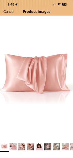 Satin Pillowcase (King Size, Set of 2)