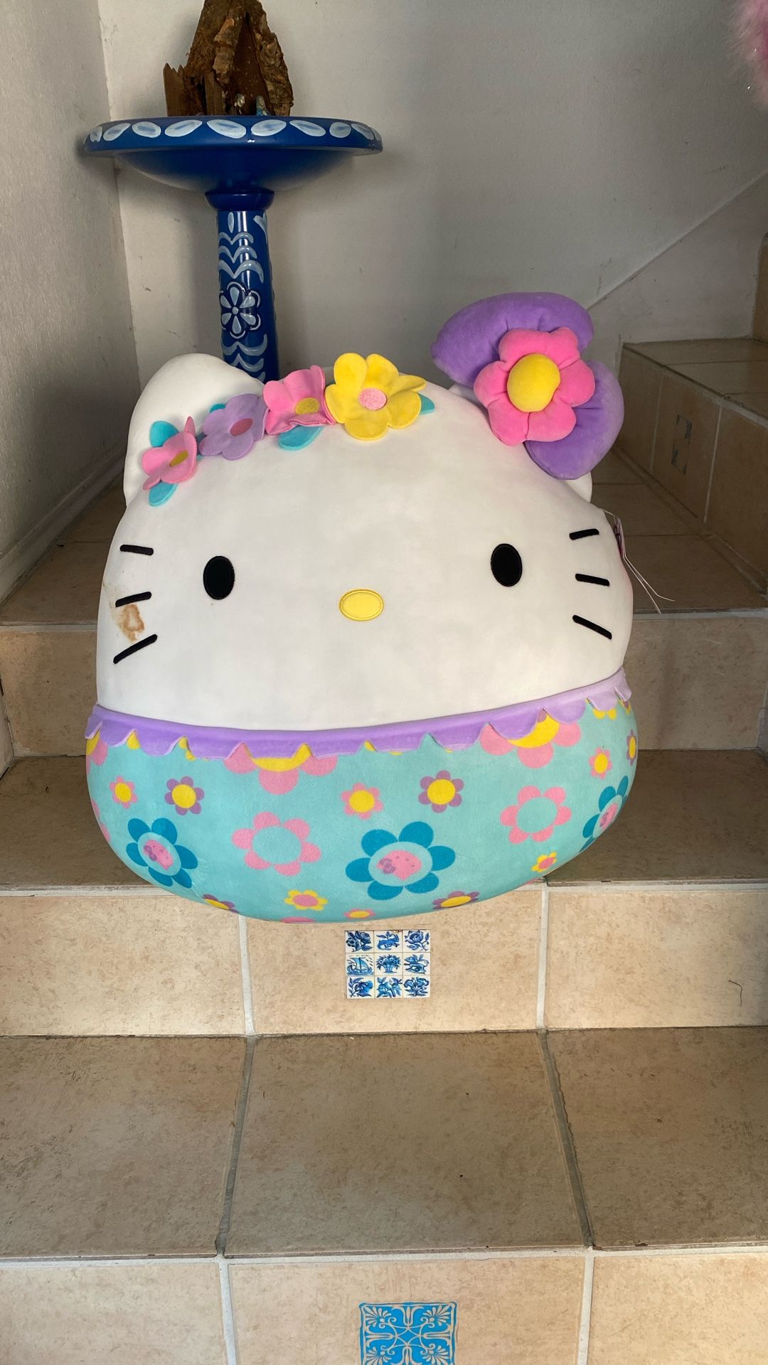 Giant Hello Kitty Squishmallow *stained
