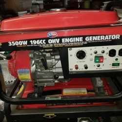 3500 Watt Generator Like New 