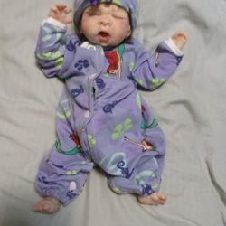 13" Preemie Full Body Silicone Girl Doll