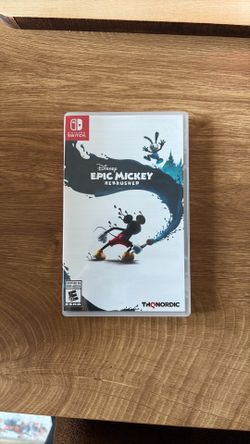 Disney Epic Mickey Rebrushed for Nintendo Switch
