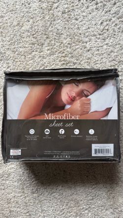 Microfiber Sheet Set Cal King Ivory