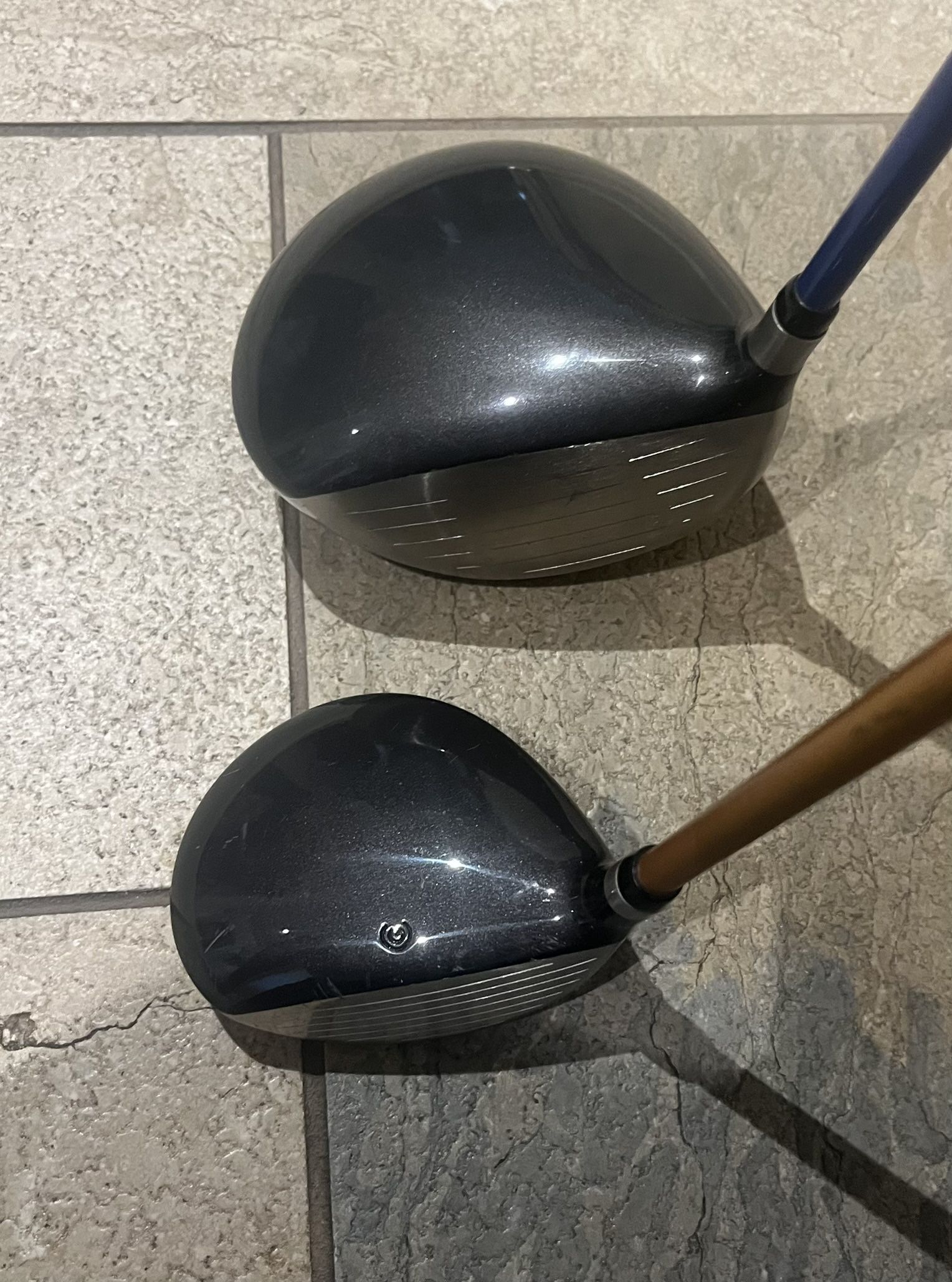Cleveland Launcher Driver and 3 Fairway Wood set With Stiff  Flex Graphite Shafts —selling as set for $80 total ($40 each)