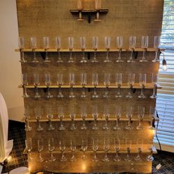 Champagne Wall.