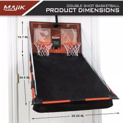 🏀 BRAND NEW OVER THE DOOR BASKETBALL HOOP
