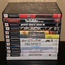 PlayStation 2 Video Games PS2 Great Titles