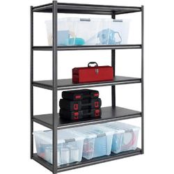 Whalen 5-Shelf Heavy Duty Steel Shelving Rack