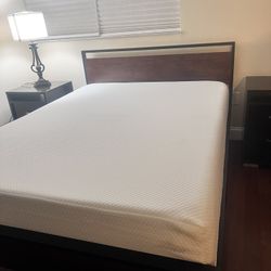 Full Size Bamboo Mattress And Bed Frame