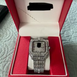 Iced out watch