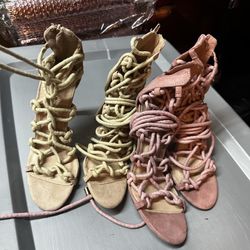 2 Gladiator Heels