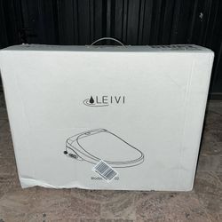 LEIVI Electric Bidet Smart Toilet Seat with Remote Control - B011-02, Elongated