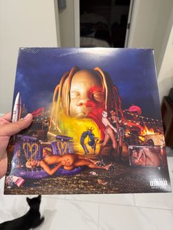 Travis Scott Night Astroworld 2xLP Limited Edition Vinyl Record Album