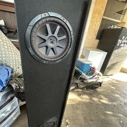 10” subs kickers with amps