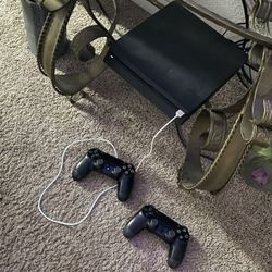 PlayStation 4 With Two Controllers