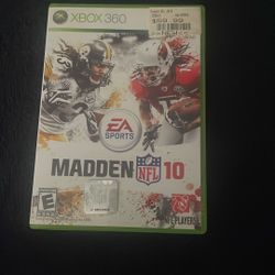 XBOX360 GAME!! MADDEN NFL 10 