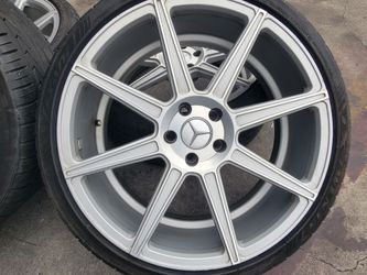 20"staggerd Pre-owned Wheels & New Tires For MERCEDES BENZ CLS550/SL500
