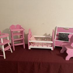 Girl Doll Play Set 