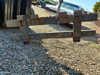 Fork carriage extension