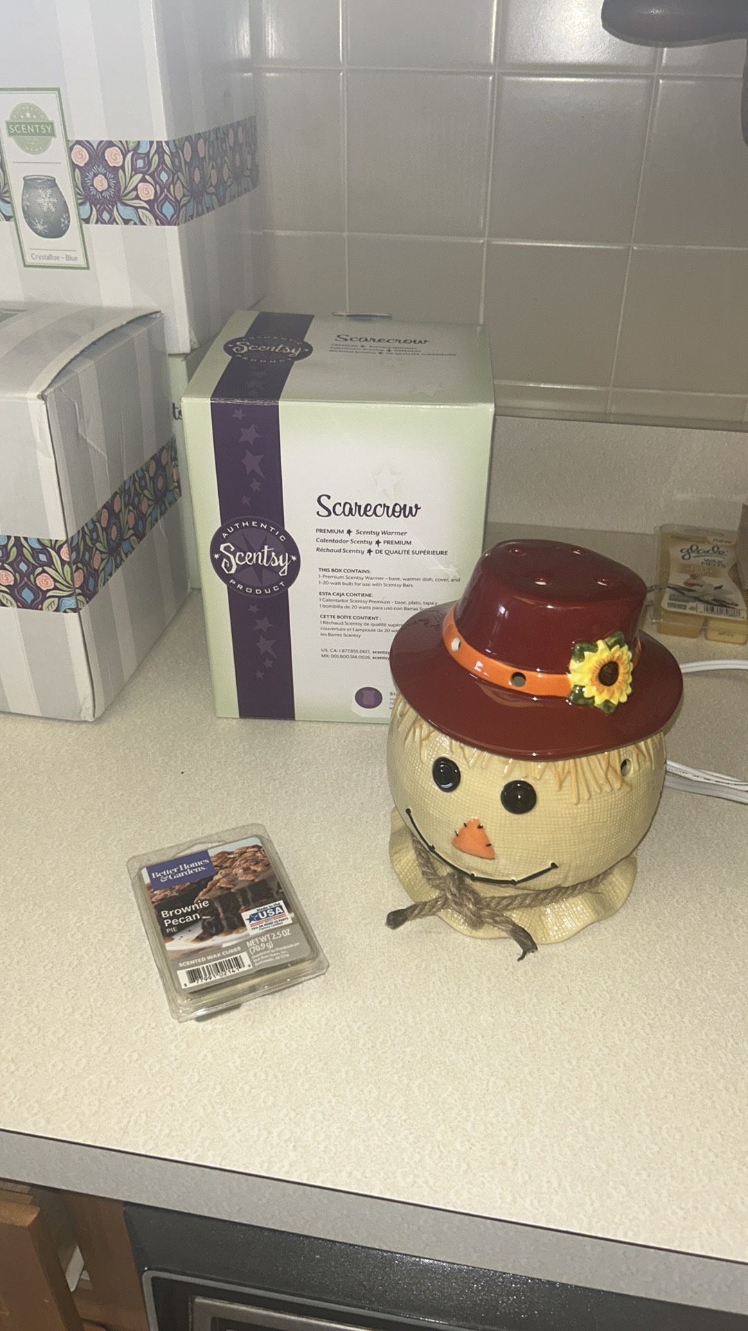 Scentsy Warmer Scarecrow 🍁