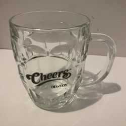 Cheers Boston Clear Dimpled Glass 