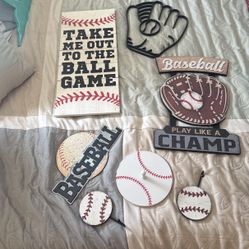 Baseball Wall Art 