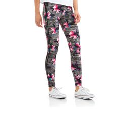 No Boundaries Juniors Side Stripe For Print Ankle Leggings